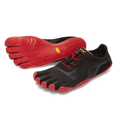 Prstové boty VIBRAM FIVEFINGERS KSO EVO black/red EU 45