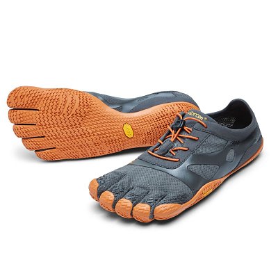 Prstové boty VIBRAM FIVEFINGERS KSO EVO grey/orange EU 42