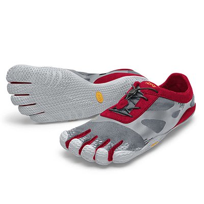 Prstové boty VIBRAM FIVEFINGERS KSO EVO M, grey/red EU 45