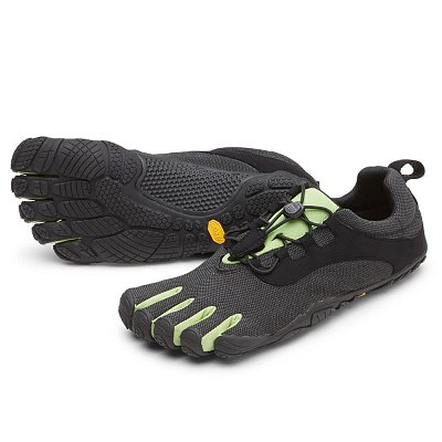 Prstové boty VIBRAM FIVEFINGERS V-RUN RETRO MENS black/green/black EU 45