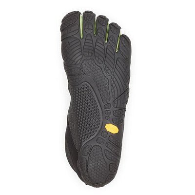 Prstové boty VIBRAM FIVEFINGERS V-RUN RETRO MENS black/green/black EU 45
