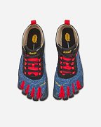  Prstové boty VIBRAM FIVEFINGERS V-TREK denim/red EU 42